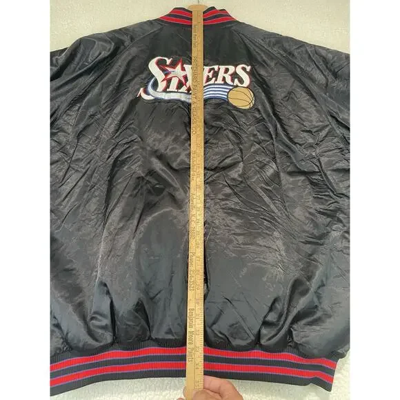 VTG Nike Philadelphia 76ers Varsity Jacket Mens 4XL Sixers VTG Nike Philadelphia 76ers Varsity Jacket Mens 4XL Sixers